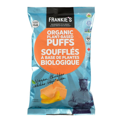 Frankie's Organic Puffs Vegan Cheddar