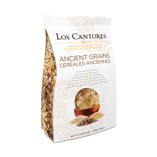 Los Cantore Ancient Grains Tortilla Chips (12 Bags)