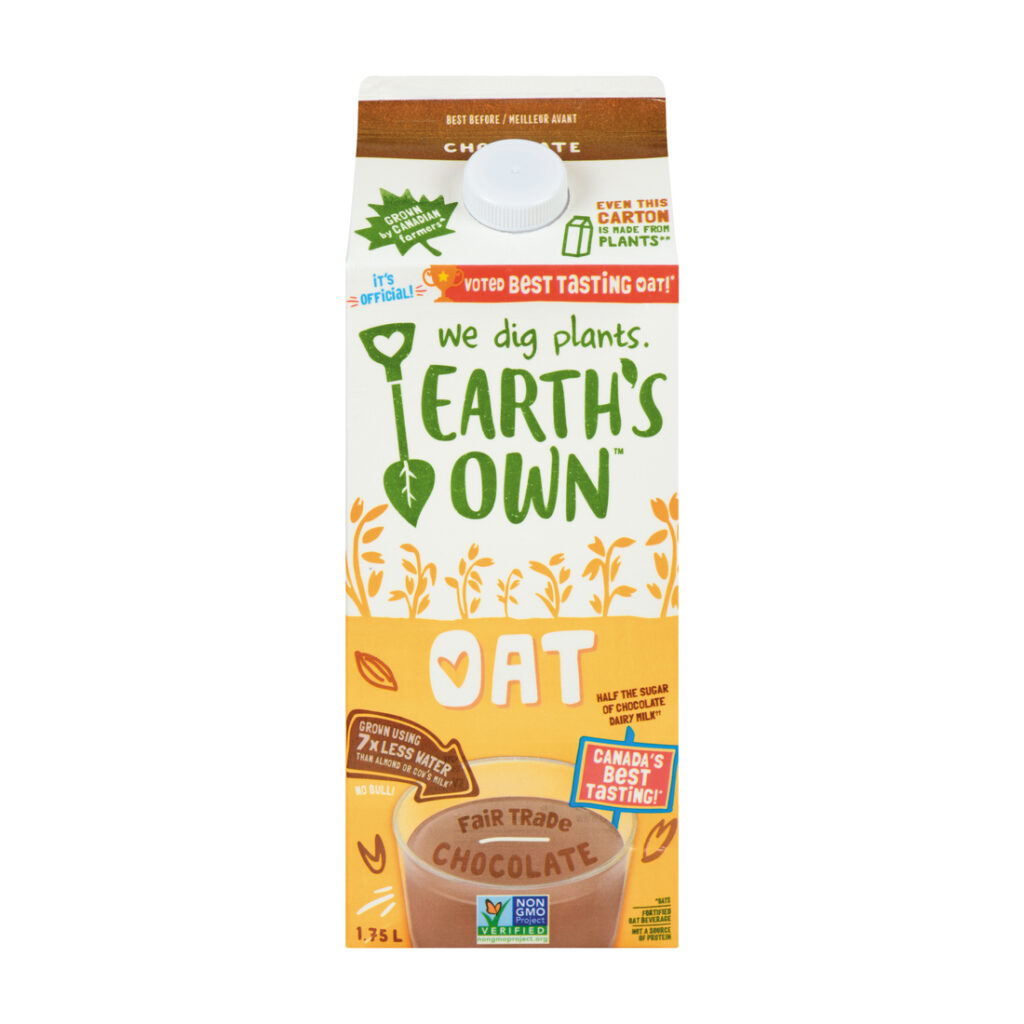 Earth’s Own Oat Milk Chocolate
