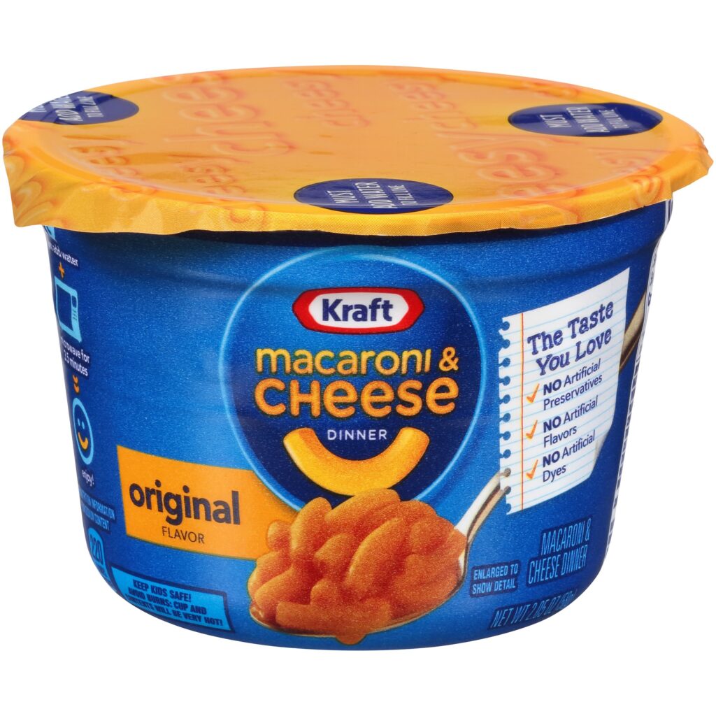 Kraft Mac Original Macaroni & Cheese Easy Microwavable