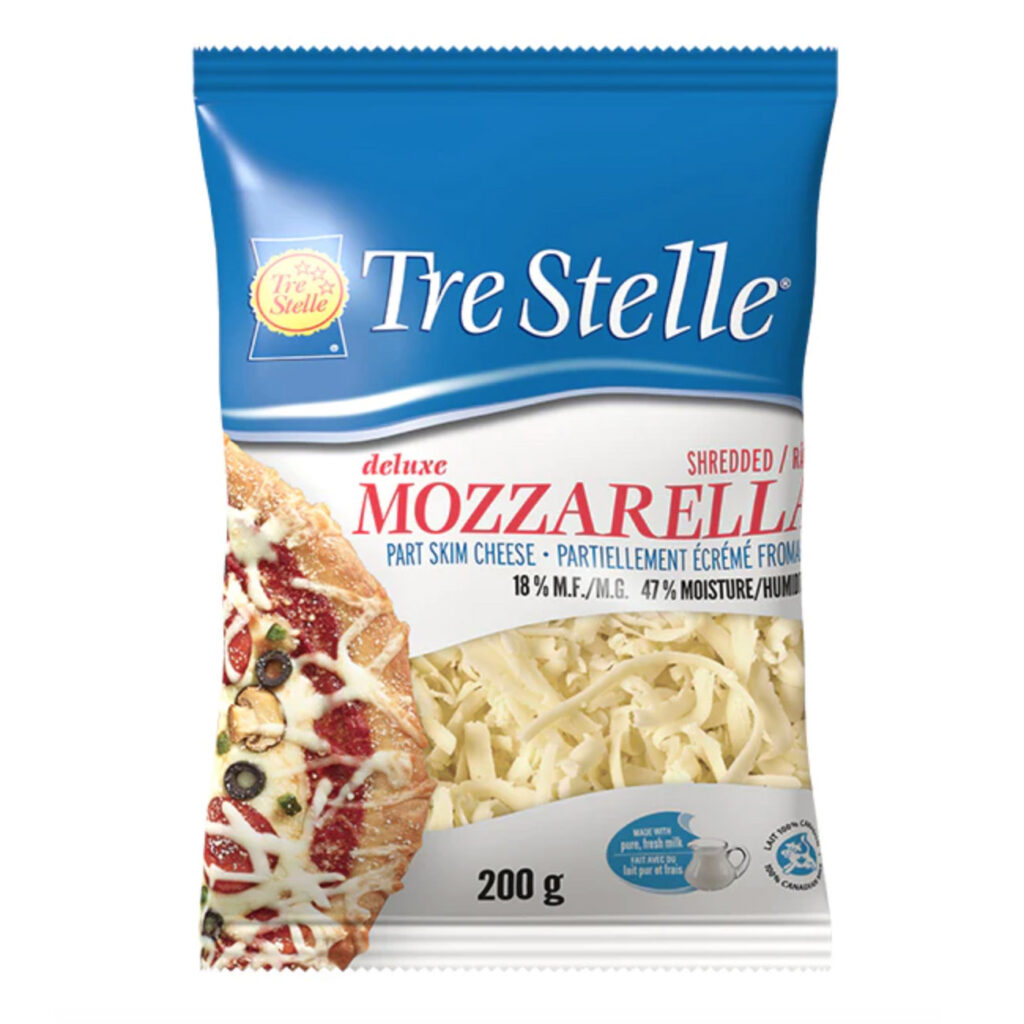 Tre Stelle Shredded Mozzarella 16%
