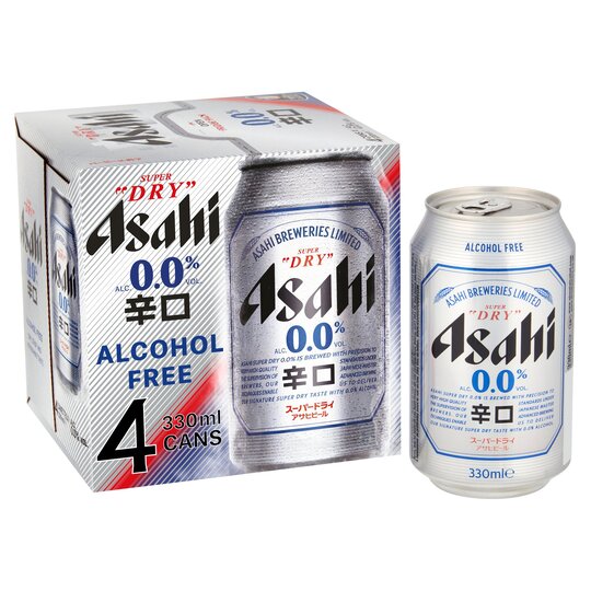 Asahi Super Dry 0.0% Cans