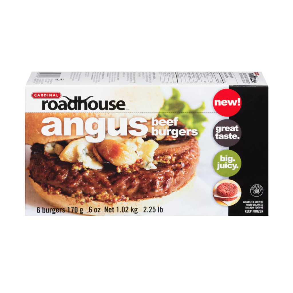 Cardinal Roadhouse Angus Beef Burgers