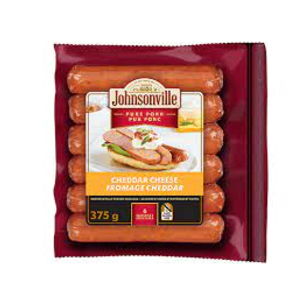 Johnsonville Smoked Cheddar Sausages